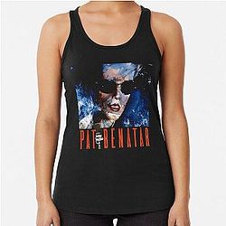 PAT BENATAR Racerback Tank Top
