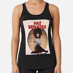 pat benatar Racerback Tank Top