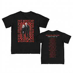 Benatar & Giraldo Spring Tour Tee LA 1606 Pat Benatar T-Shirts