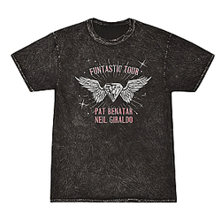 Funtastic Tour Winged Diamond Tee LA 1606 Pat Benatar Wash T-Shirts