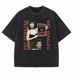 1997 to 2023 Tee LA 1606 Pat Benatar Wash T-Shirts