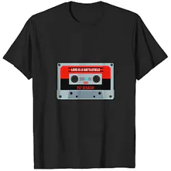 Classic Retro Cassette PTTT1007  Pat Benatar T-Shirts