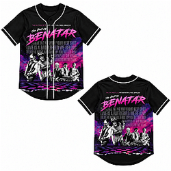 The Best Of Benatar Pink Neon Tour LA3007 Pat Benatar Baseball Jersey