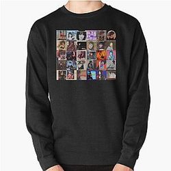 Pat Benatar Singles Covers Pullover Sweatshirt
