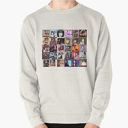 Pat Benatar Singles Covers Pullover Sweatshirt
