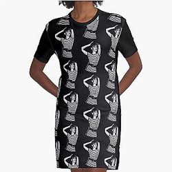 Pat Benatar Pat Benatar Graphic T-Shirt Dress
