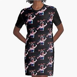 Pat Benatar - In the Heat of the Night Graphic T-Shirt Dress