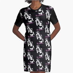 Pat Benatar Graphic T-Shirt Dress