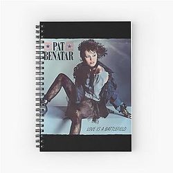Pat Benatar Spiral Notebook