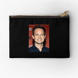 Silver Screen Hero Patrick J Adams Zipper Pouches