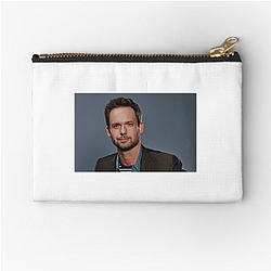 Legendary Actor Patrick J Adams Zipper Pouches