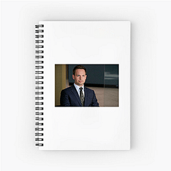 Hollywood Hunk Patrick J Adams Notebook