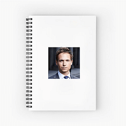 Action Star Patrick J Adams Notebook