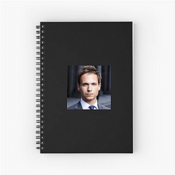 Action Star Patrick J Adams Notebook