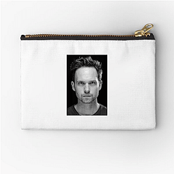 Screen Heartthrob Patrick J Adams Zipper Pouches