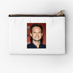 Silver Screen Hero Patrick J Adams Zipper Pouches