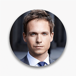 Action Star Patrick J Adams Pins