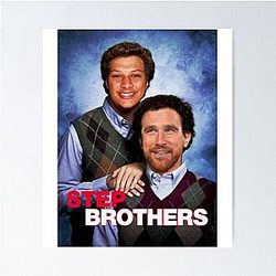 Travis Kelce - Patrick Mahomes Step Brothers Poster