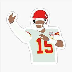 patrick mahomes sticker