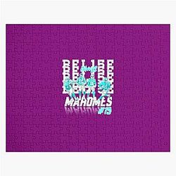 Patrick Mahomes Chiefs Football Fan Art Limited Edition Jigsaw Puzzle