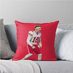 Patrick Mahomes Throw Pillow