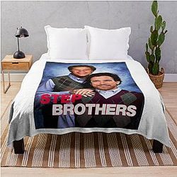 Travis Kelce Patrick Mahomes Step Brothers Throw Blanket