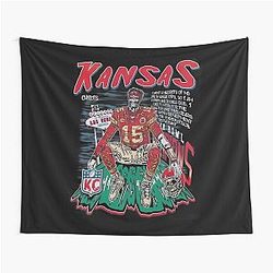 Patrick Mahomes Kansas City Tapestry