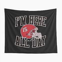 Patrick Mahomes Kansas City Tapestry