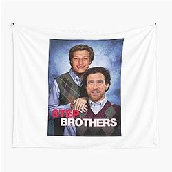 Travis Kelce - Patrick Mahomes Step Brothers Tapestry