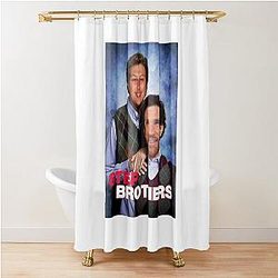 Travis Kelce Patrick Mahomes Step Brothers Shower Curtain