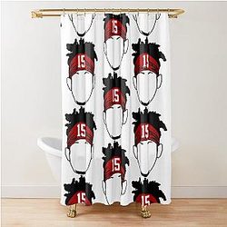 Patrick Mahomes Shower Curtain