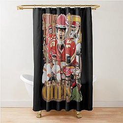 Patrick Mahomes Shower Curtain