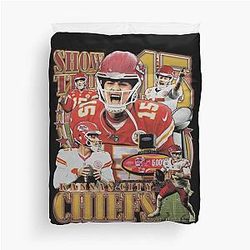 Patrick Mahomes Duvet Cover