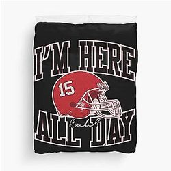 Patrick Mahomes Kansas City Duvet Cover