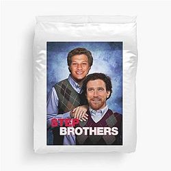 Travis Kelce Patrick Mahomes Step Brothers Duvet Cover