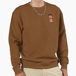 Patrick Mahomes Kansas NFL Chibi Sticker Pullover Sweatshirt