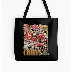 Patrick Mahomes All Over Print Tote Bag