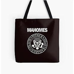 Patrick Mahomes Ramones Tote Bag