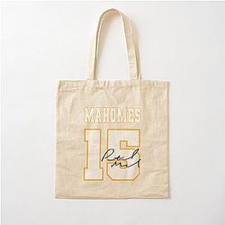Patrick Mahomes Chiefs Cotton Tote Bag