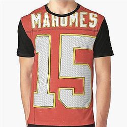Patrick Mahomes Chiefs Graphic T-Shirt