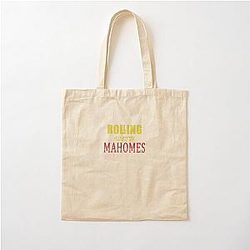 Rolling with Patrick Mahomes Cotton Tote Bag