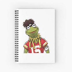 Patrick Mahomes Spiral Notebook