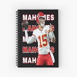 Patrick Mahomes - Spiral Notebook