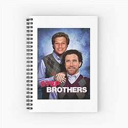 Travis Kelce Patrick Mahomes Step Brothers Spiral Notebook