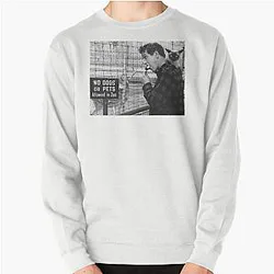 Paul Newman and Cat Pullover Sweatshirt
