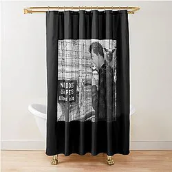 Paul Newman Enemies Shower Curtain