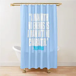 Paul Newman Enemies Shower Curtain