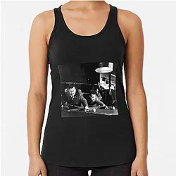 Jackie Gleason and Paul Newman Racer Back Tank Top