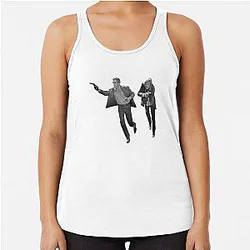 Butch Cassidy and the Sundance Kid vintage Hollywood Paul Newman Robert Redford Essential Racerback Tank Top