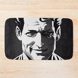 Paul Newman Portrait Bath Mat